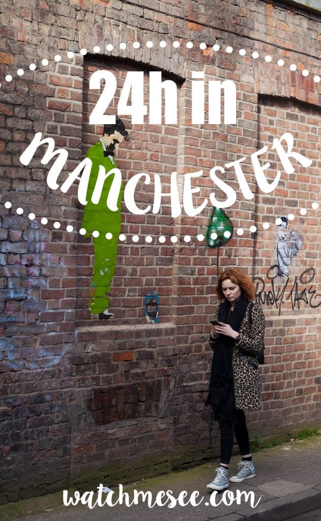 A city guide to Manchester - how to spend 24h in Manchester, incl. my favourite (vegan) eateries, vintage shops & street art spots.