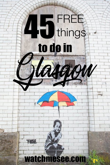 Glasgow is an incredibly budget-friendly city to visit in Scotland. It was mostly designed for the local population, which is why so many attractions in the city are free to enter. Here are 45 free things to do in Glasgow, including points of interest, museums, attractions, tours, markets and live music.