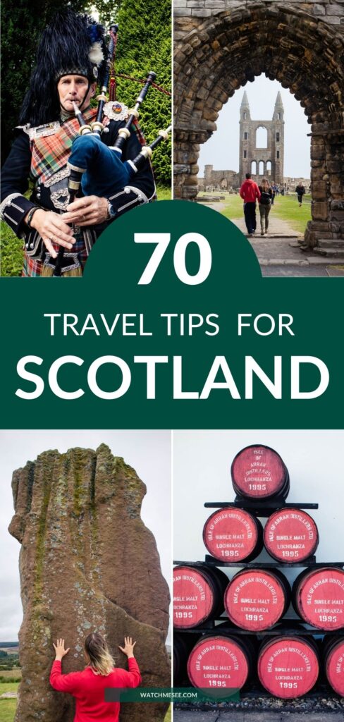 Scotland is an absolute dream destination! These 70 useful travel tips for Scotland will help you get the most out of your trip!