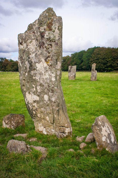 Nether Largie Standing Stones in Kilmartin Glen