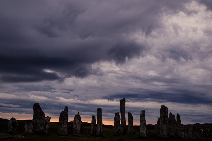 The Callanish Standing Stones on the Isle of Lewis