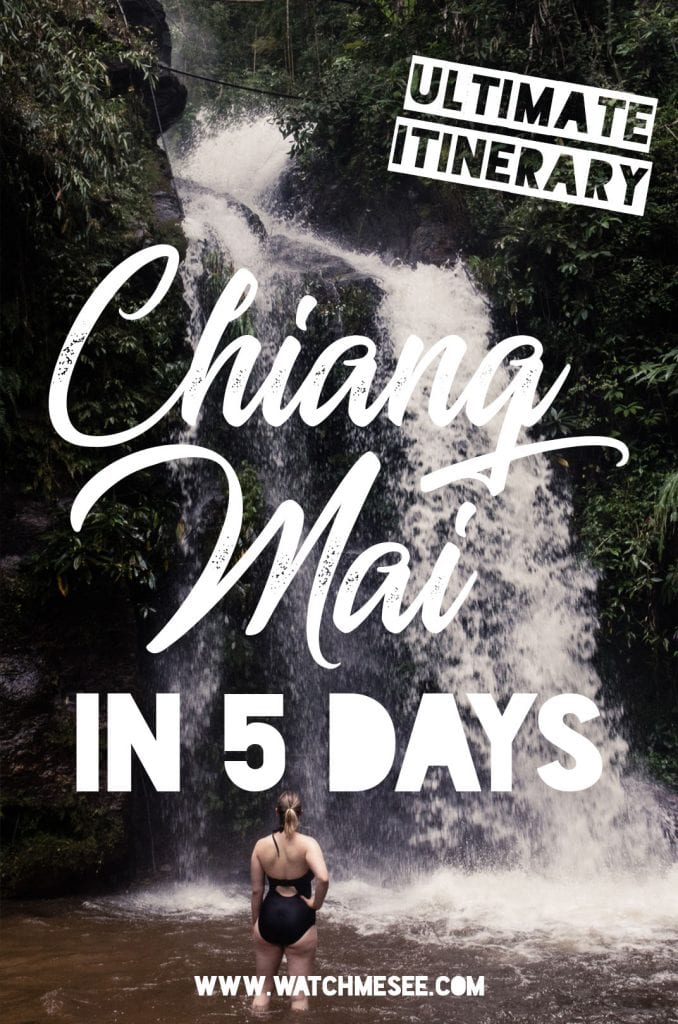 Chiang Mai is one of those must see places in Thailand, but how much time should you spend here? Find out in this Chiang Mai itinerary for 5 days!