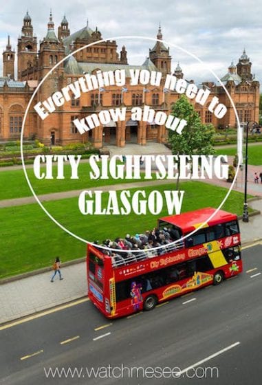 Hop on hop off Glasgow bus tours are a great way to get an overview of the city, but is it worth to board the City Sightseeing Glasgow bus?