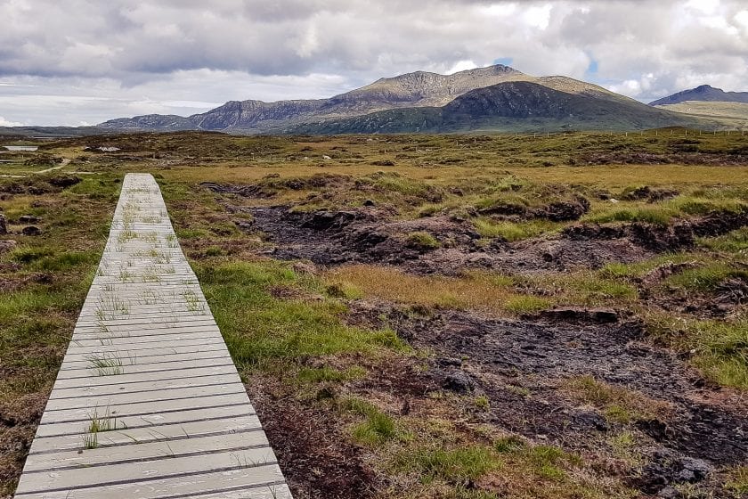 Day 3 A board walk on the moor of South Uist - Hebridean Way in 12 days