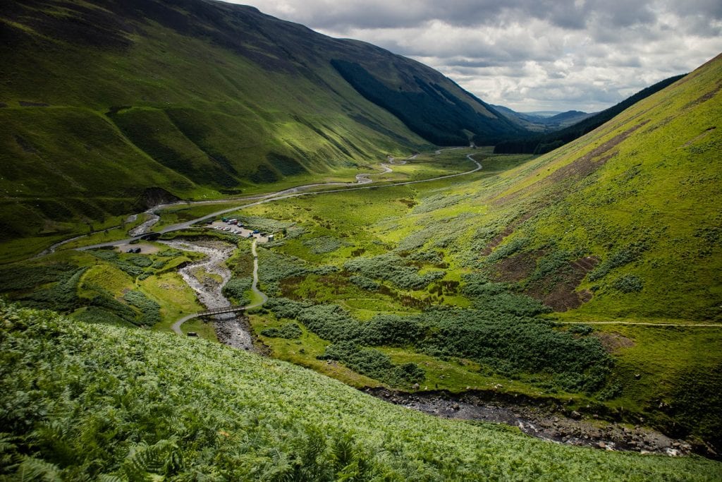Want to hike in the Scottish mountains without the crowds of the Highlands or Skye? Check out Grey Mare's Tail for a rewarding hike off the beaten track!