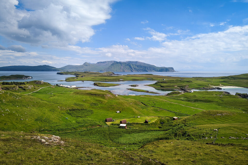 View of the Isle of Canna