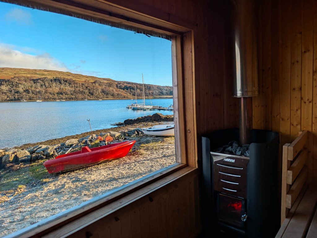Lochaline Harbour Sauna