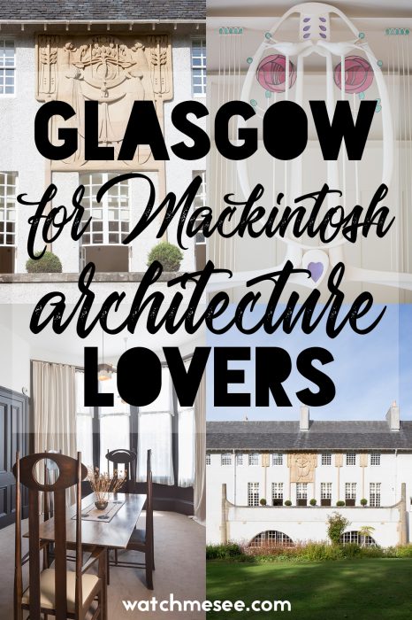 Check out this guide for the best Mackintosh architecture in Glasgow and find out which museums, shops and tours to add to your Glasgow itinerary!