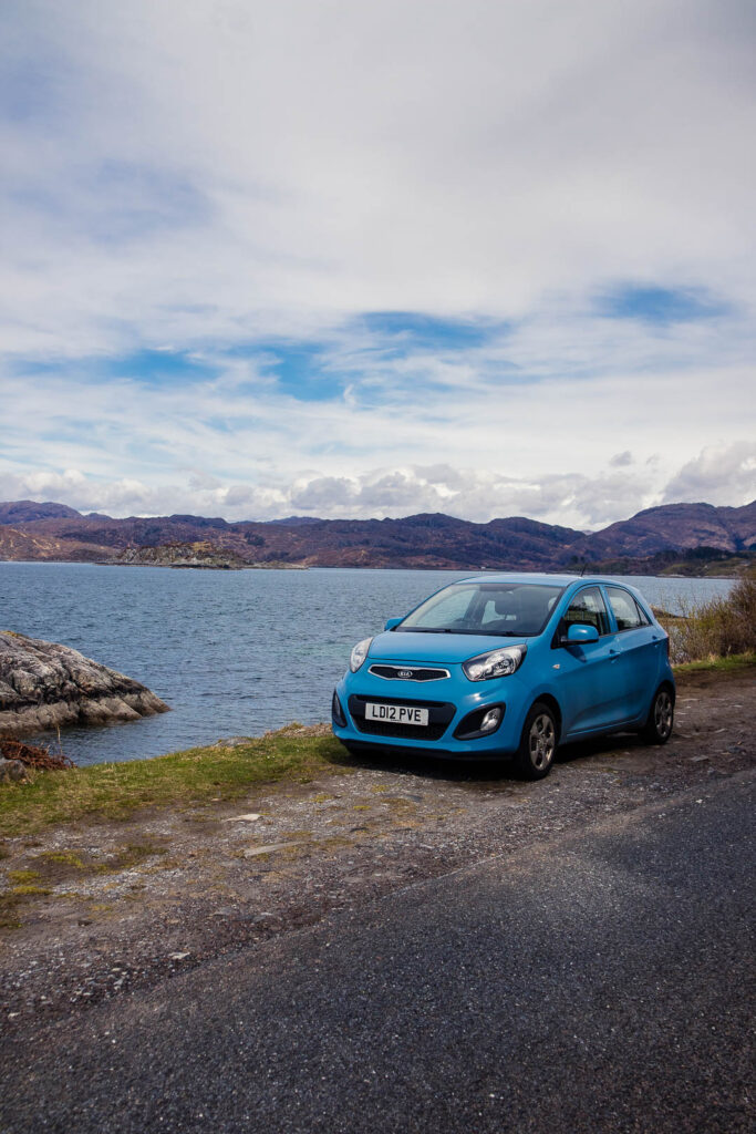 Driving on the West Highland Peninsulas