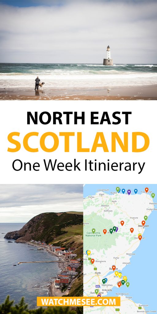 Go off the beaten track with this itinerary for North East Scotland incl. the best places to visit in Aberdeenshire and Fife and useful travel tips.