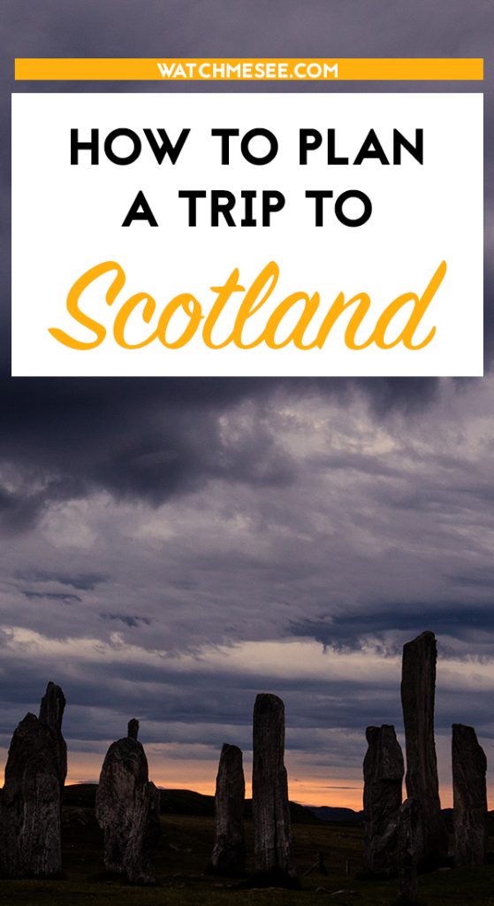 Scotland might be a small country, but organising your trip can be overwhelming! This post tells you everything you need to know to plan a trip to Scotland!