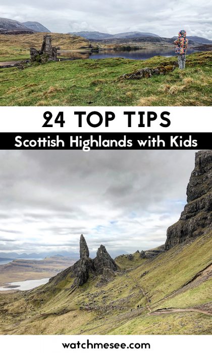 If you’re an outdoor family looking for adventure, Scotland is the perfect destination. Here are 24 tips for visiting the Scottish Highlands with kids!