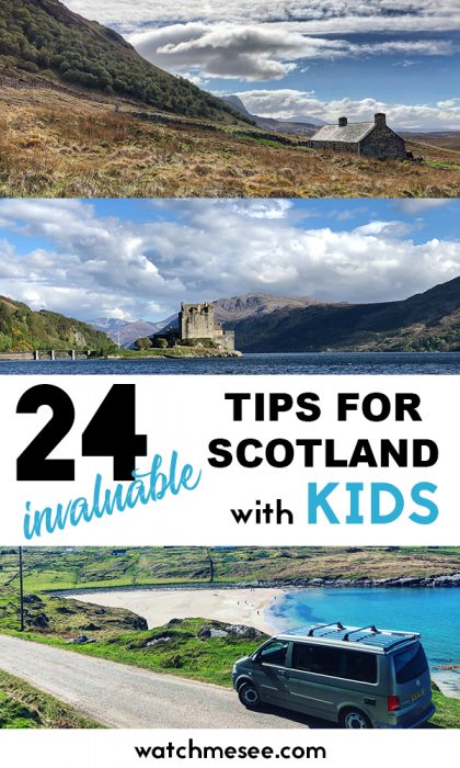 If you’re an outdoor family looking for adventure, Scotland is the perfect destination. Here are 24 tips for visiting the Scottish Highlands with kids!