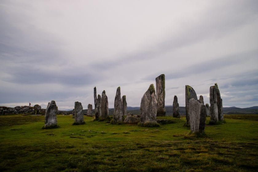 Callanish Standing Stones in Scotland