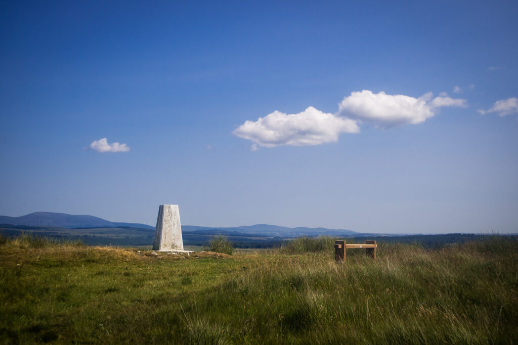Southern Upland Way in the Galloway Hills
