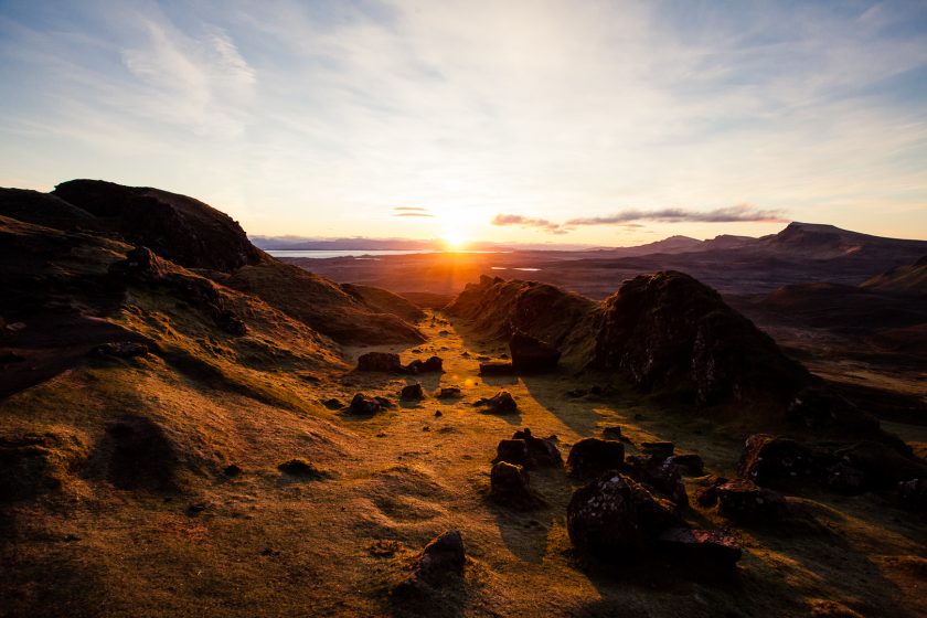 Sunrise on the Isle of Skye