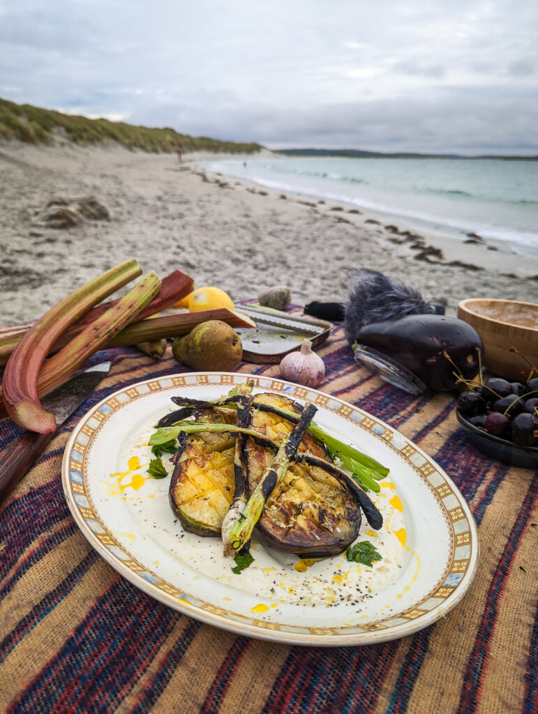 Beach dining experience with The Wilder Kitchen on North Uist