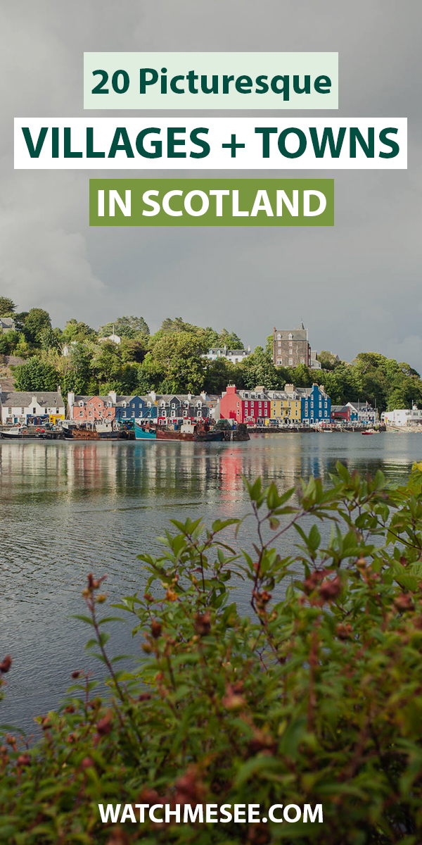 What are the most beautiful towns in Scotland? From the colourful harbour towns to romantic Highland villages - here are 20 places for your itinerary!