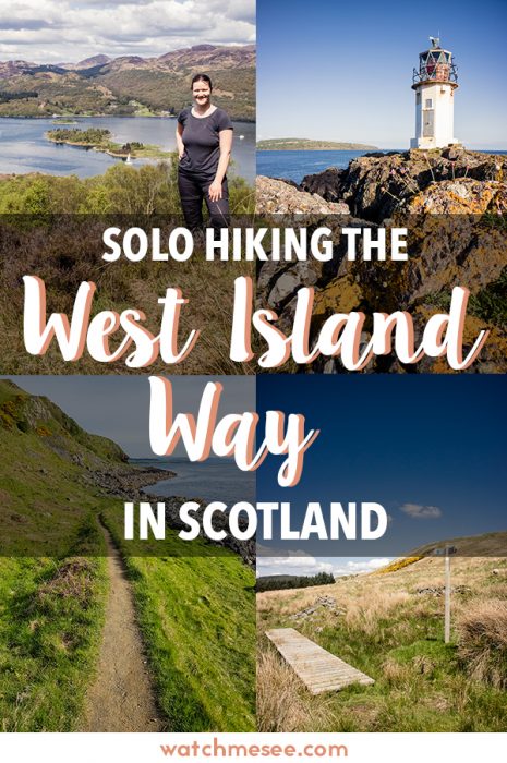 Want to go solo hiking in Scotland, but don't know where? Try the West Island Way on the Isle of Bute - a 30-mile trek with island hopping in Scotland!