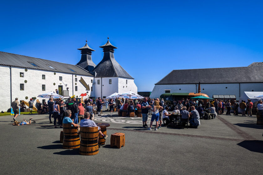 ardbeg distillery day at the islay whisky festival