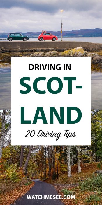 Overcome all your worries about driving in Scotland with these 20 driving tips. There is nothing to fear on Scottish roads!