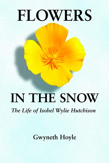 book cover of flowers in the snow by gwyneth hoyle