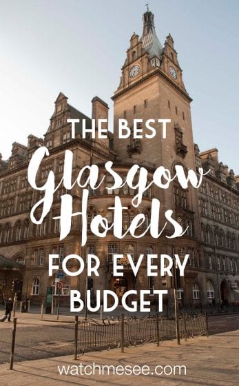 Want to spend a weekend in Scotland's coolest city, but don't know where to stay? Check out my Glasgow Hotels guide with the best choice to suit any budget!