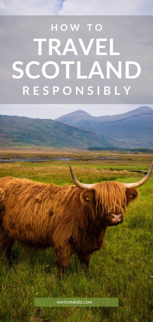 Care for the planet? Learn how to travel more responsibly and make a positive impact through responsible tourism in Scotland.