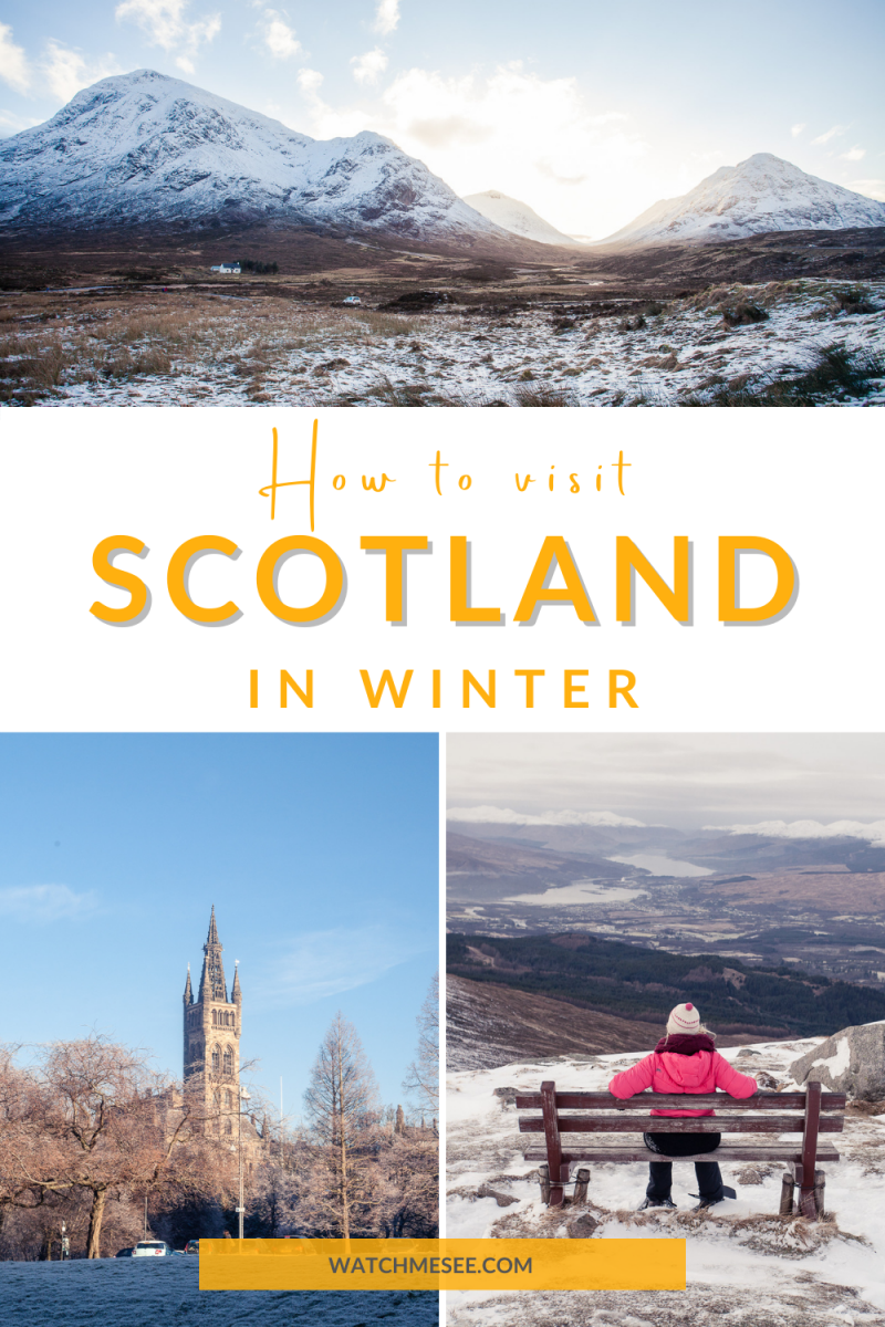 Is it worth visiting Scotland in winter? Yes, but you have to plan accordingly with these 20 winter travel tips for Scotland.