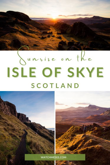 Wonder where to see the most beautiful sunrise on Skye? Find out in this immersive travel story about a sunrise on the Scottish Isle of Skye.