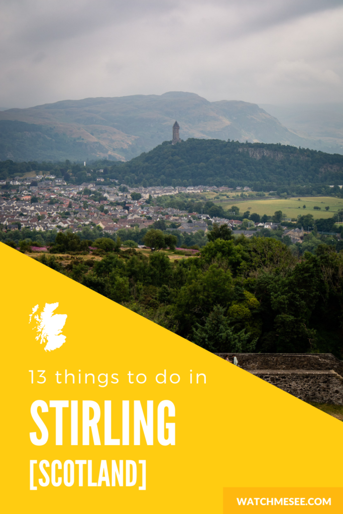 You might have heard about Stirling Castle and the Wallace Monument - but have you ever thought about trying these things to do in Stirling?!